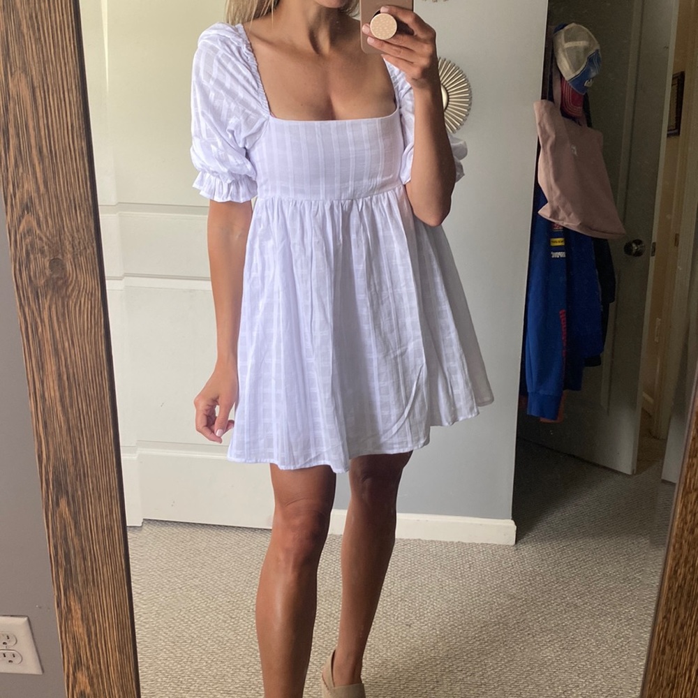 Pink Lily Baby Doll dress